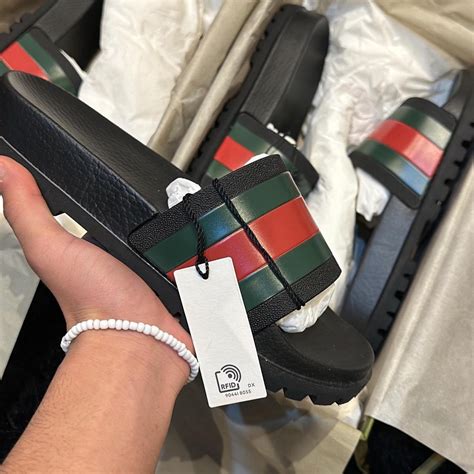 gucci slides size 7.